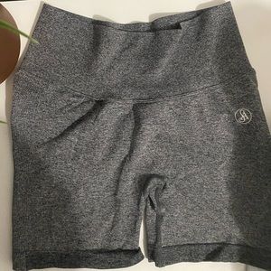 Allure the brand grey contour shorts -size medium